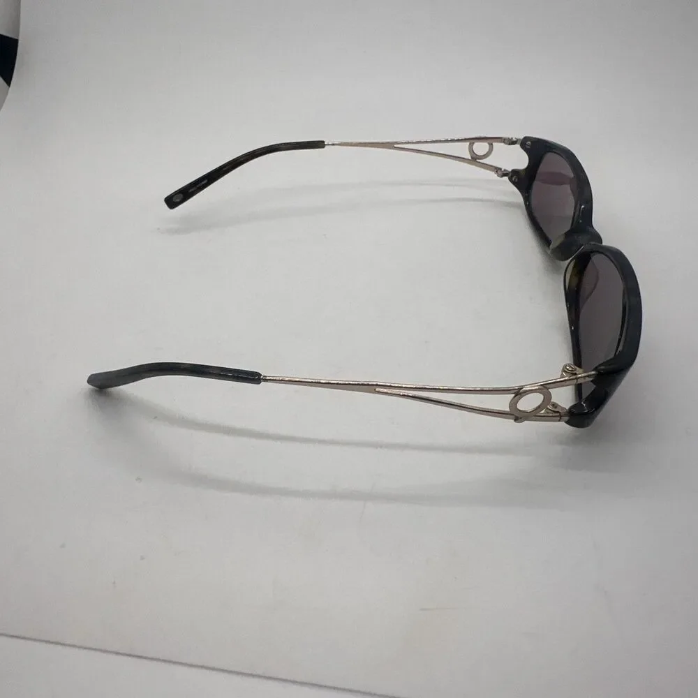 NINE WEST 350 0086 54/15/130 TORTOISE GOLD EYEGLASSES FRAMES ONLY GU71